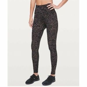 NWT Lululemon Align Pant Yoga Leggings with Matching Hat Set size 4